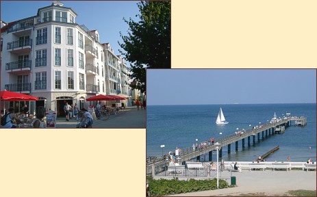 Ferienwohnungen K�hlungsborn: K�hlungsborn an der Ostsee